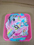 Airbrush Art Activity Case Customise Posters Childrens Gift Ages 6+ Crafts Toy