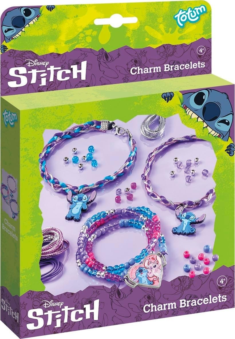 Totum Stitch Disney Charm Bracelet Make Your Own Charm Arts And Crafts 5+ New