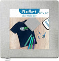 ReArt Heat Press Mat 12x12in Cricut EasyPress Iron On Vinyl Transfer Design New