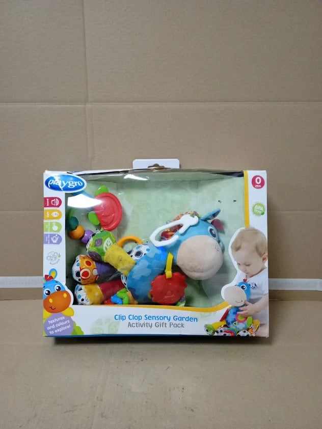 Playgro Clip Clop Sensory Garden Activity Gift Pack Versatile Toys 0+ New