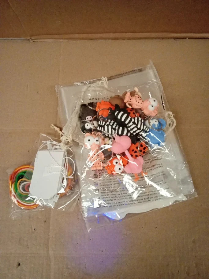 GC Jungle Safari Animals Party Bag Fillers Kids Masks Gifts Keychain New