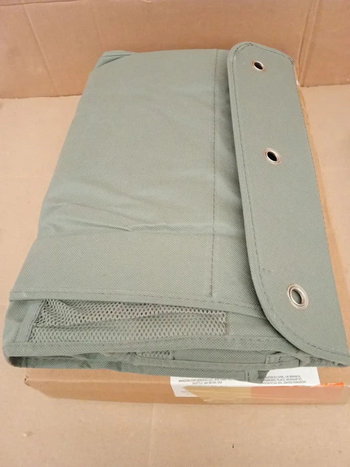 Amazon Basics 5 Tier Over The Door Organizer Large 16.3x138.4x37.8cm Grey