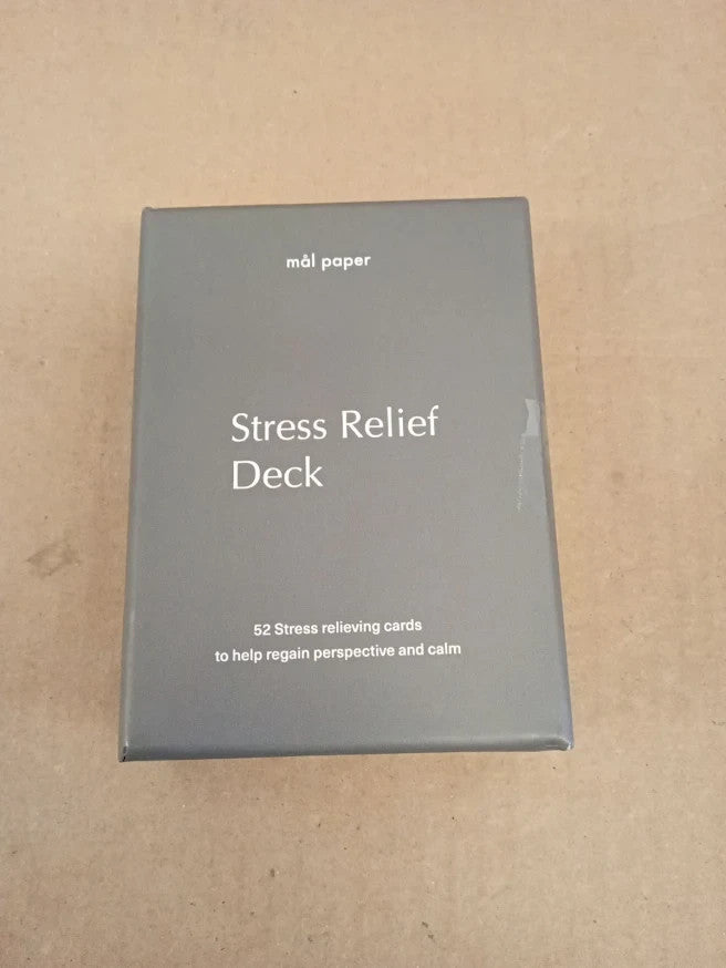 Mal Paper Stress Relief Affirmation Cards Deck Meditation Calm Positive