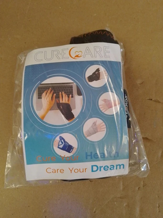 Curecare Thumb Support Arthritis Reversible Splint Right Left Hand One Size New