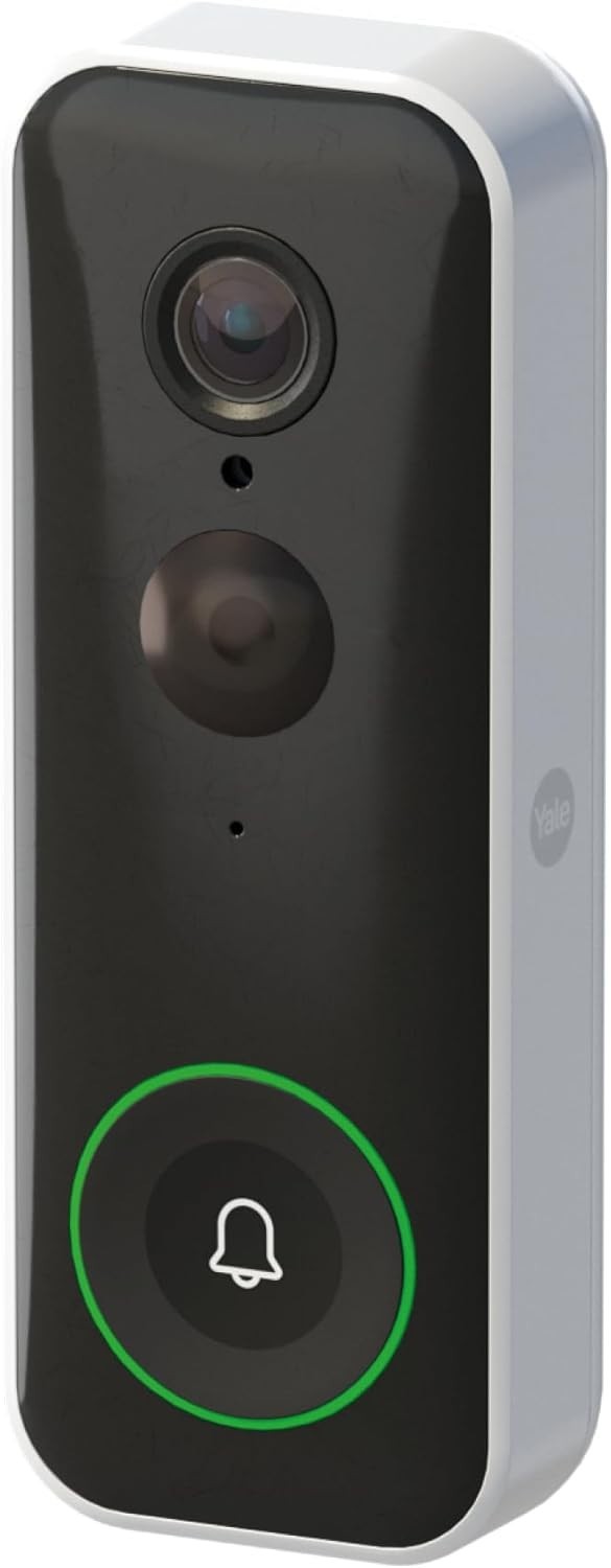 Yale Smart Video Doorbell Full HD Live View Two Way Audio Motion Recordings New