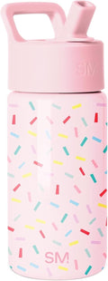 Simple Modern Kids Water Bottle Straw Insulated Stainless Steel Reusable New