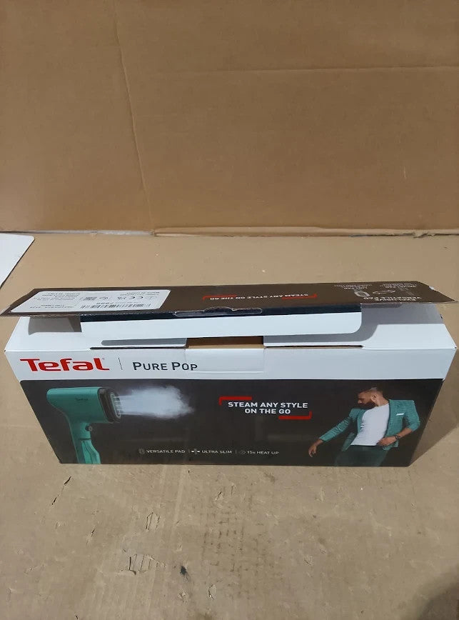 Tefal Pure Pop Slim Handheld Clothes Steamer No Ironing Board Needed DT2024