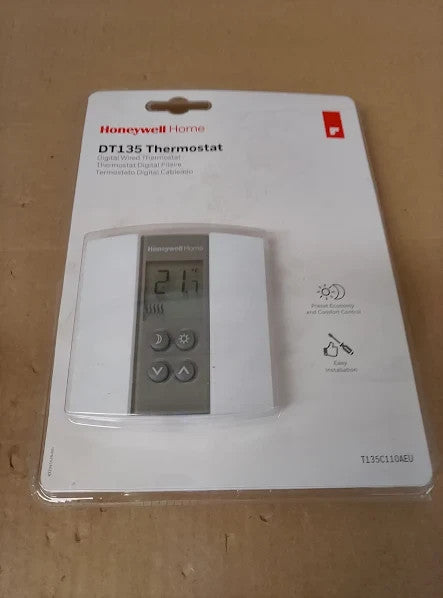 Honeywell Home T135C110AEU DT135 Digital Non Programmable Thermostat White New