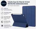 Vobafe Case iPad Air 13in M4 M3 M2 2026 2025 2024 Pencil Holder Protective Cover