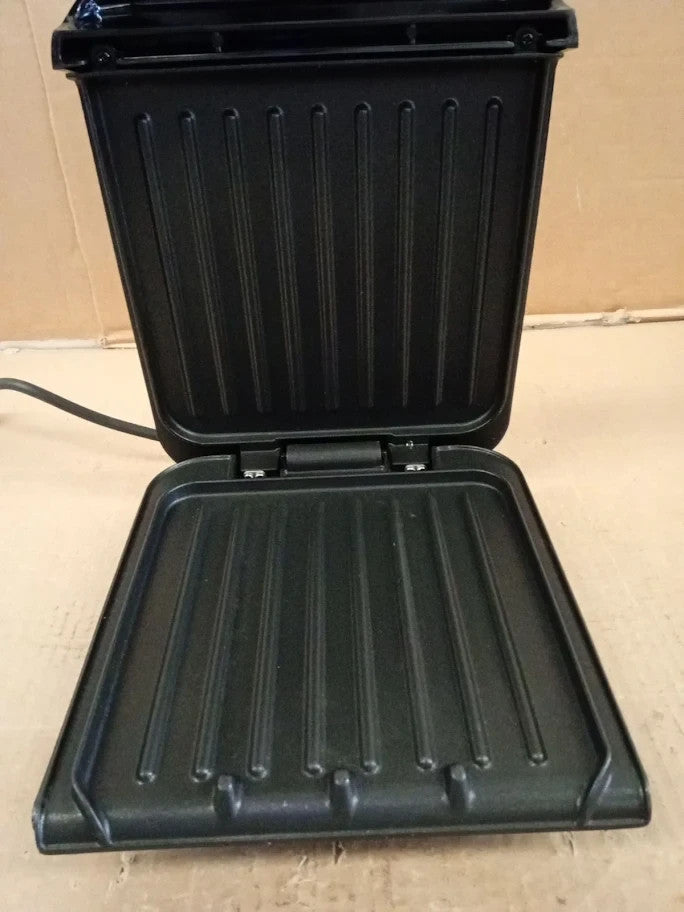 George Foreman Small Electric Fit Grill Non stick Healthy Griddle Toastie