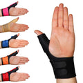 Solace Cool Flow Max Thumb Support Splint Arthritis Tendonitis Black OSFM New