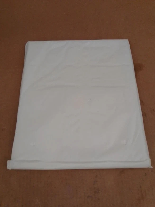 Argos Home Essentials Plain Shower Curtain White Bathroom Waterproof Design New