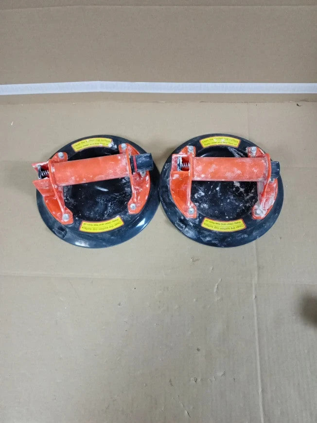 Heavy Duty Electric Glass Suction Cup Lifter Automatically Re Pressurizes Dual