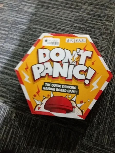 Ideal Don't Panic Board Game The Quick Thinking Family Rapid Fire Quest 8+ New