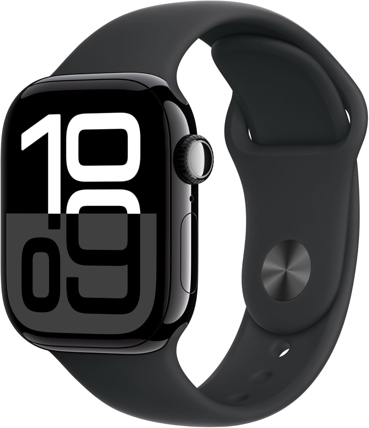 Apple Series 10 GPS 42mm Smartwatch Jet Black Aluminium S/M 130 180mm Wrist New