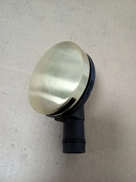 Bristan Round Clicker Bath Waste Brushed Brass Round Clicker W BATH03 BB