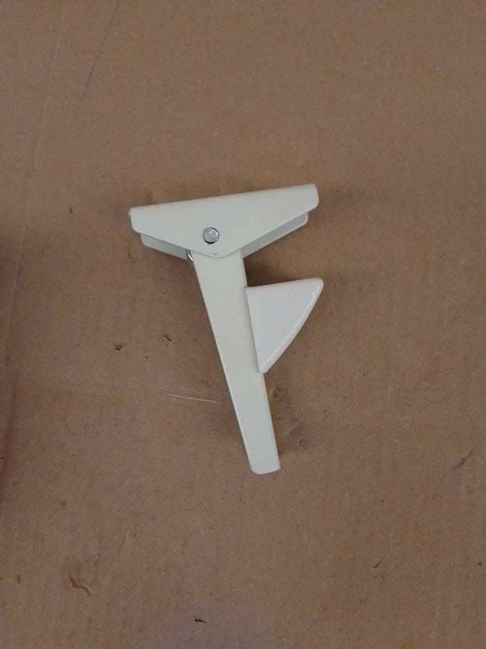 Gah Alberts 307769 Door Gate Stopper Self Closing 20 To 50mm Aluminium White