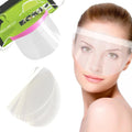 Artomnivera 50pcs 1 Pack Transparent Clear Face Visors Eye Shield New