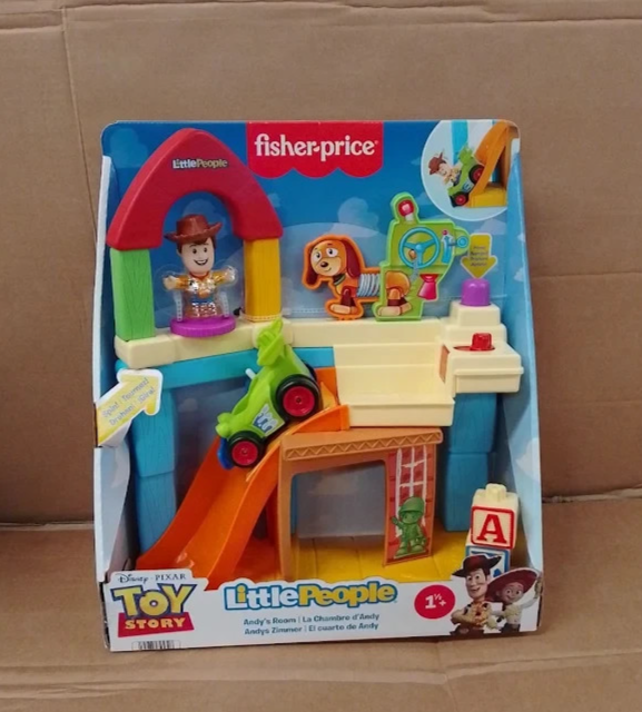 Fisher Price Little People Disney Toy Story Playset Woody Figure RC Car Kids New