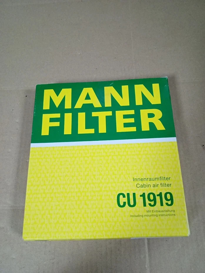 MANN-FILTER CU 1919 Cabin Air Filter Genuine Replacement fCars Vans Design
