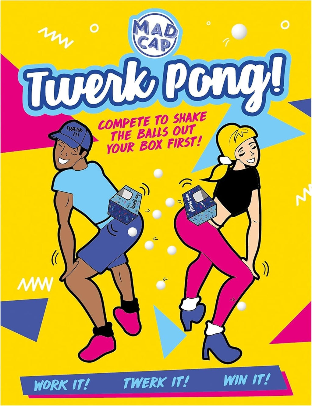 Fizz Creations Twerk Pong Party Game Funny Family Hen Night Team Competition New