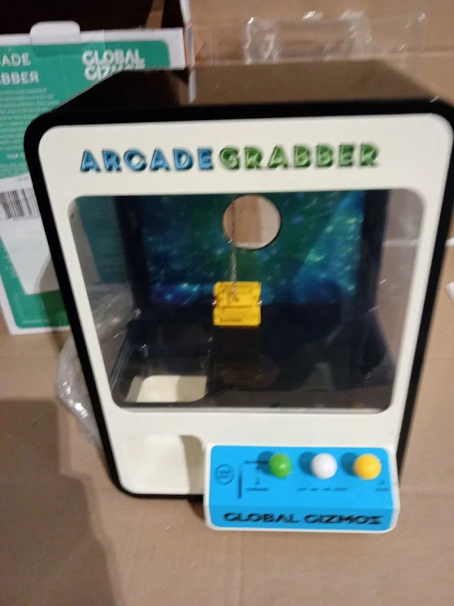 Global Gizmos 50189 Candy Grabber Claw Machine Arcade Game Kids Black New