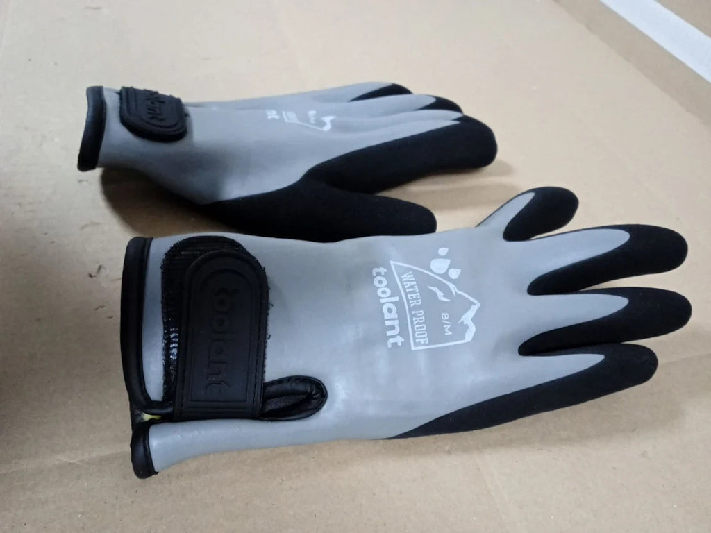 100% Waterproof Gloves Unisex Winter Work Medium Cold Weather Touchscreen New