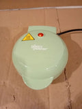 Giles Posner Mini Waffle Maker Compact Non Stick Iron Machine 15x10.5x22.4cm
