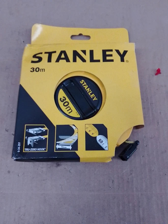 Stanley C/Case F/Glass Tape 30M 0 34 297 Corrosion Resistant Abs Closed New