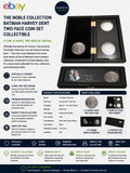 The Noble Collection Batman Harvey Dent Two Face Coin Set Collectible Design