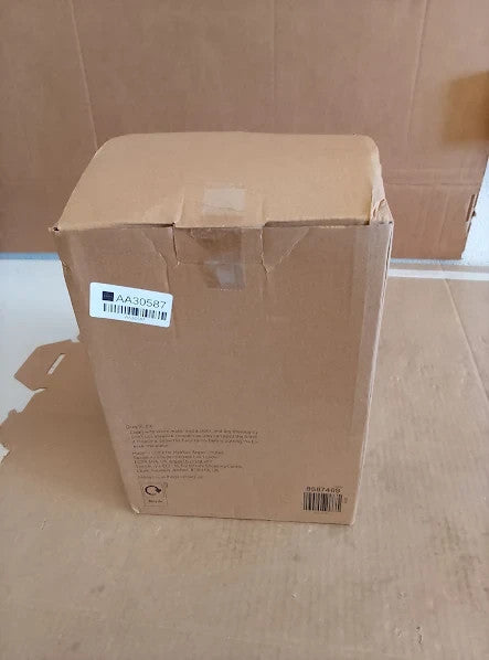 Habitat Waste Step Bin Capacity 3L Metal Matt Grey 25.1x22x16.8cm New