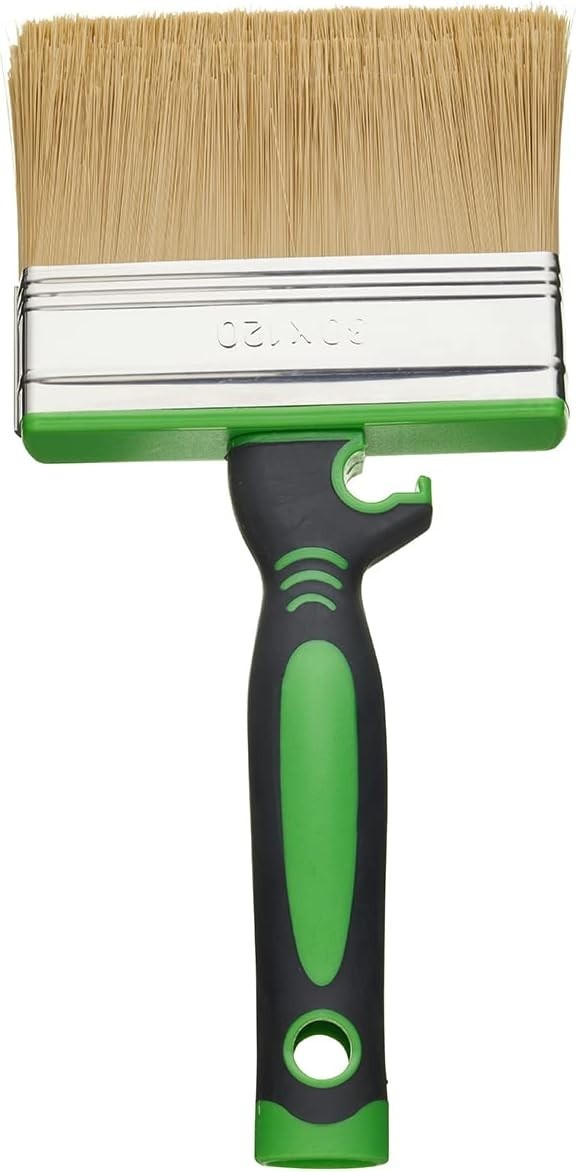 Fit For The Job 4in Large Capacity Shed Fence Block Brush Rapid Painting New