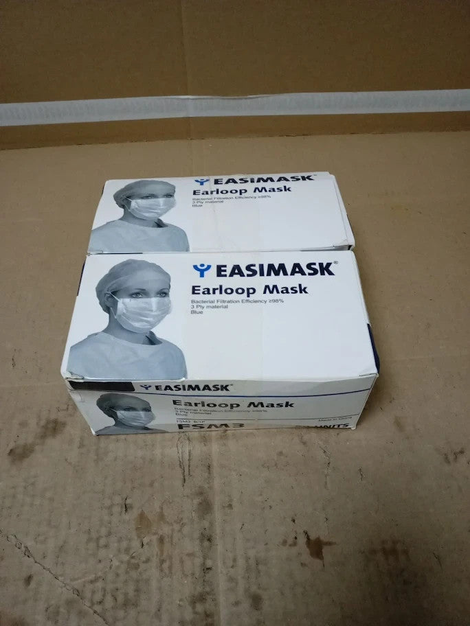 Virosa Extra Value 3 Layer Face Masks Pack 100 Comfortable Protective New
