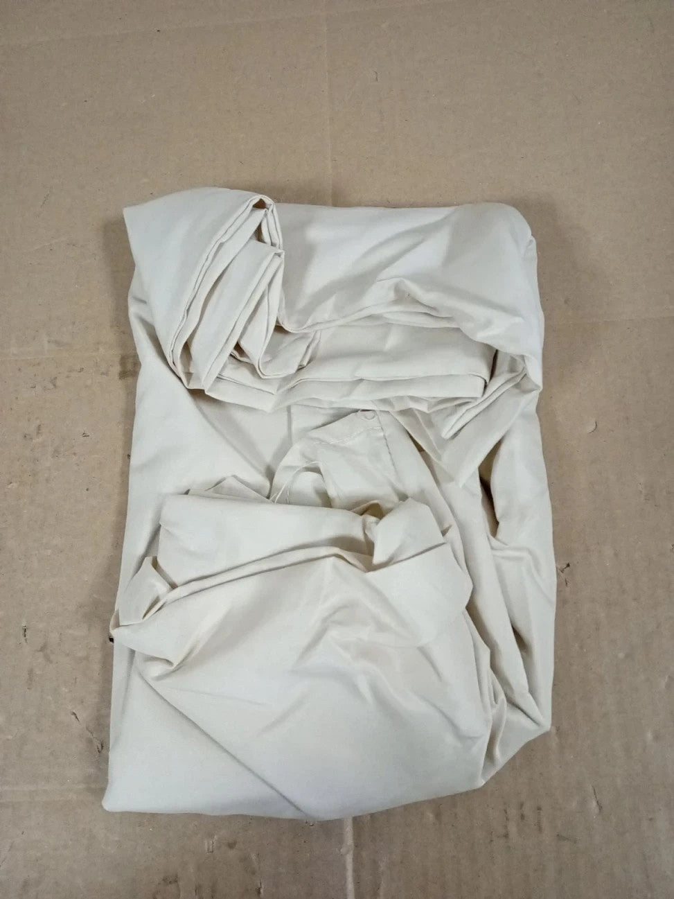 Yorkshire Bedding Pillow Cases 2 Pack Brushed Microfiber Cream 50x75cm New