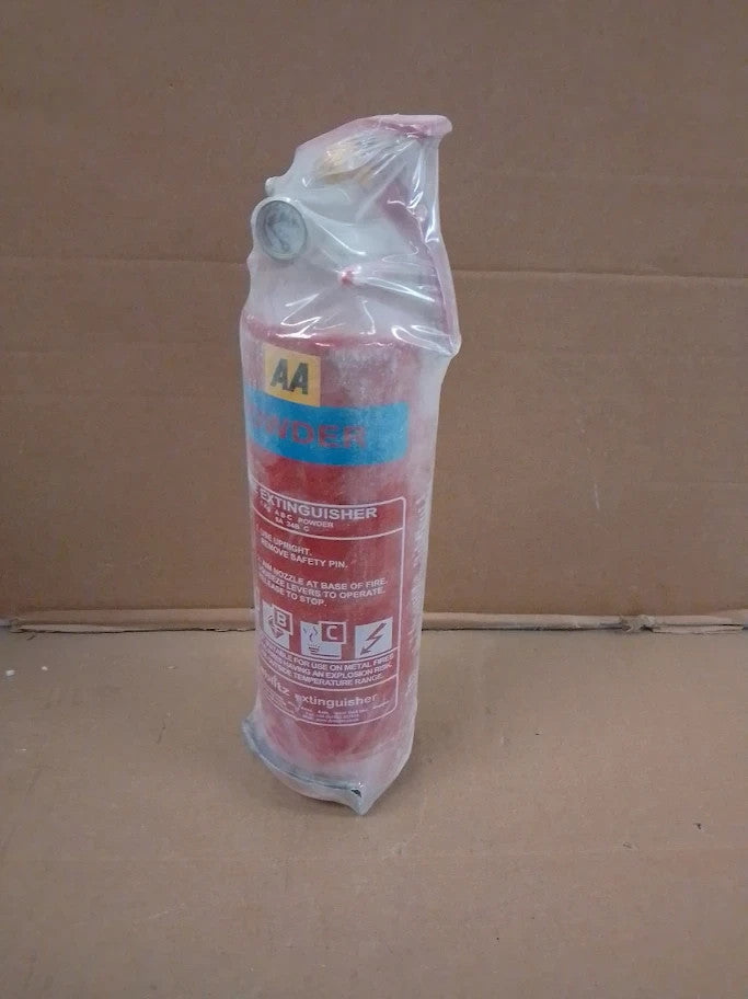 Aa 1kg Fire Extinguisher AA6653 Uses ABC Powder Small Fires Lightweight 1000g