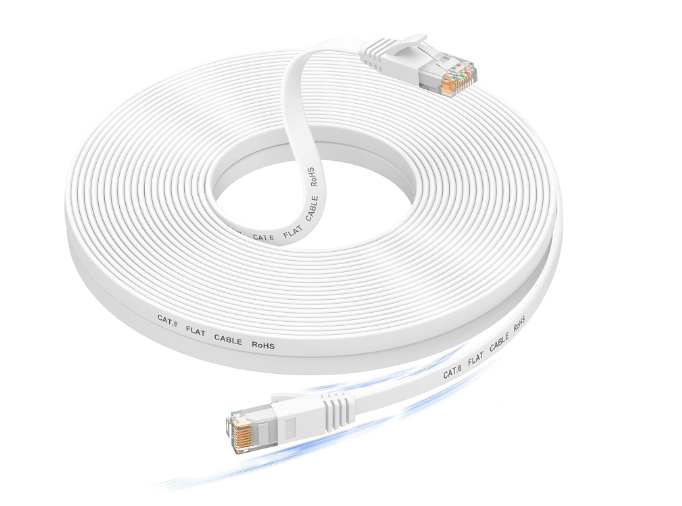 Nixsto 20m Ethernet Cable Cat 6e Cat6 Long Internet Cable Snagless Rj45 New
