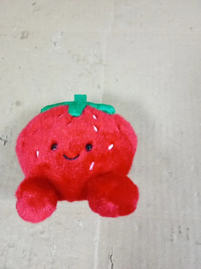 Aurora 34062 Palm Pals Juicy Strawberry Clip On 10cm Soft Toy Red New
