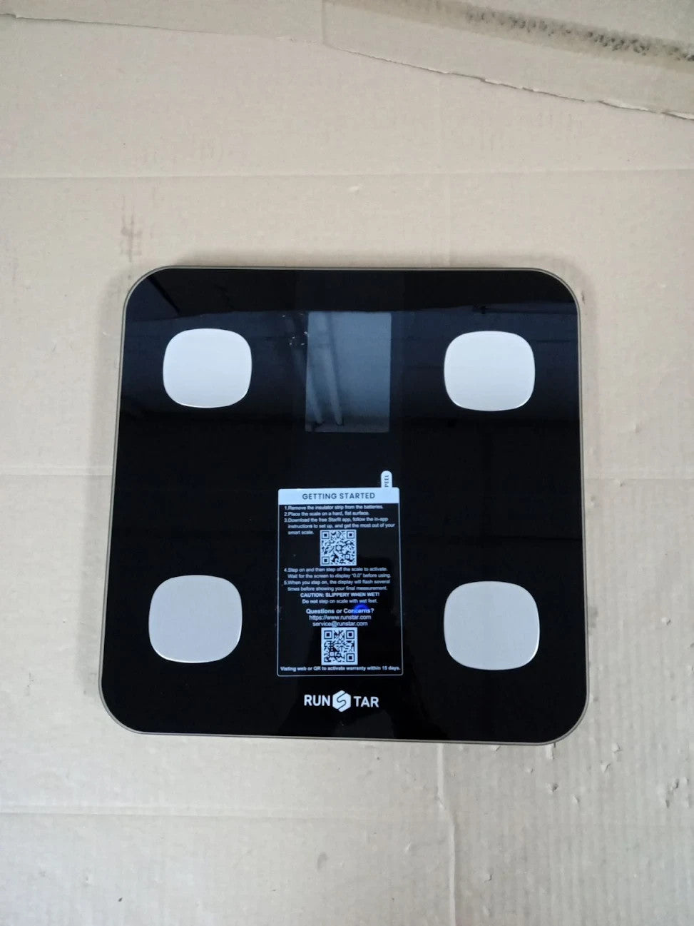 Runstar Scales Body Weight Fat Percentage Bathroom Scale High Accuracy New