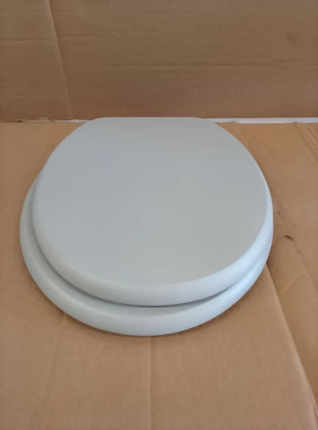 Argos Grey Pine Wooden Toilet Seat Slow Close Bathroom Replacement WC Design