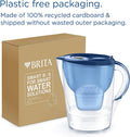 BRITA Water Filter Jug Blue 3.5L Large Volume Pitcher SmartBox Flip Lid New