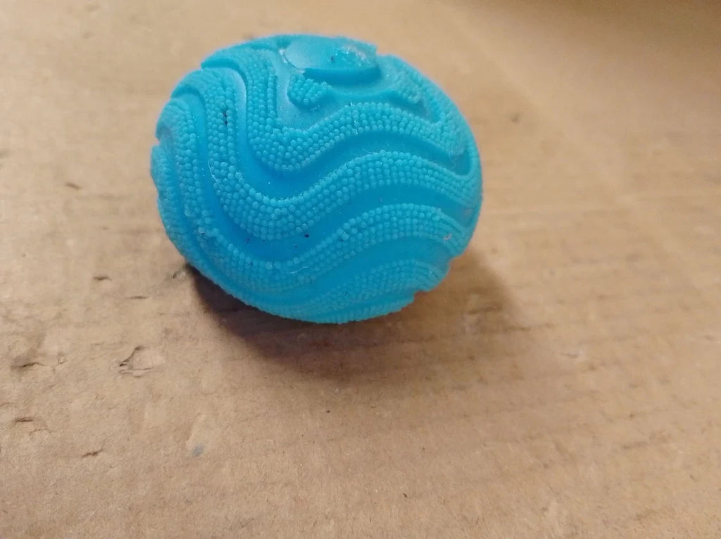 Sensory Stress Ball Spiky Textured Soft Squishy Anxiety Relief Toy Blue 6cm