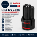 Bosch Professional 12V System GBA 12V 2.0Ah Rechargeable Battery Lithium Ion