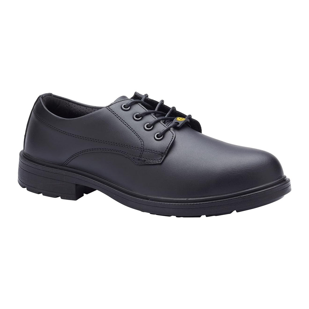 Blackrock ESD Oxford Smart Safety Shoes Composite Black Metal Free UK 6 New