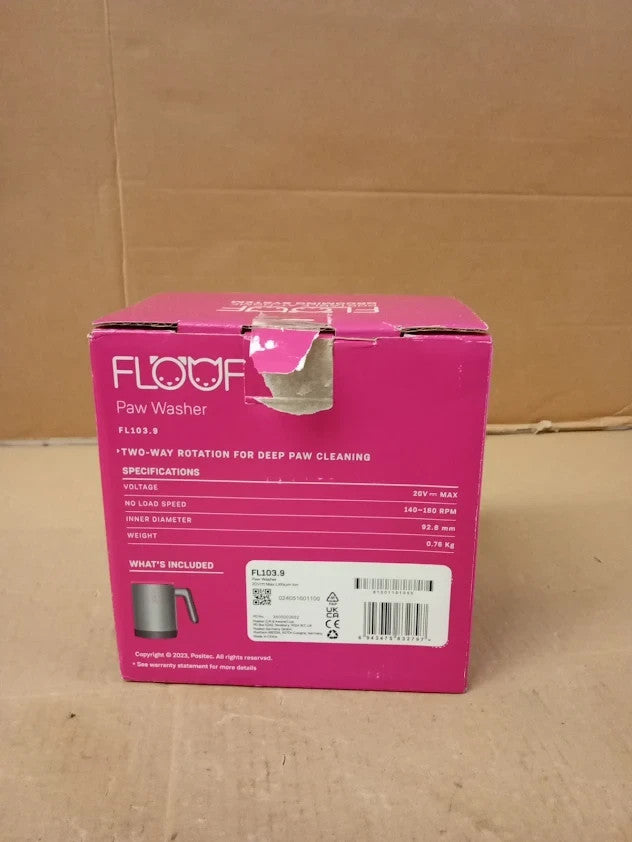 Floof Pet Grooming Paw Washer New