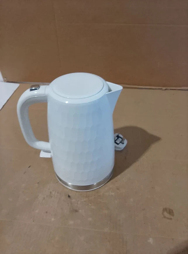 Russell Hobbs Honeycomb Electric 1.7L Cordless Kettle Fast Boil 3000W White