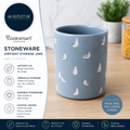 Cooksmart Stoneware Airtight Jars Canisters Perfect For Pasta Rice Storage