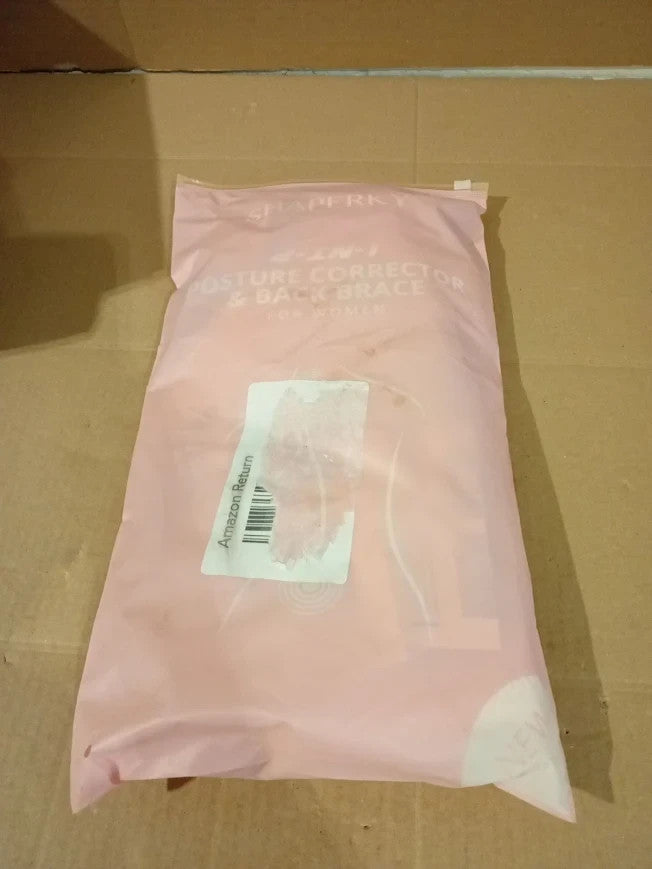 Shaperky Posture Corrector Women Support Back Brace Full Back Pink Small New
