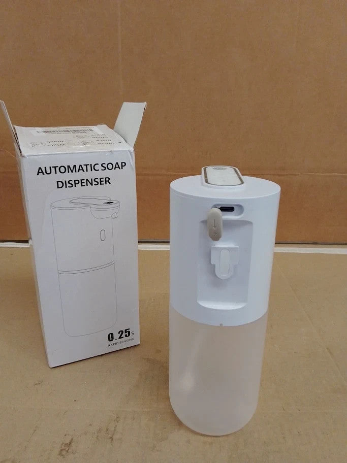 Automatic Soap Dispenser 400ml Rechargeable Non Touch With 4 Adjustable Foam