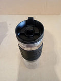Bodum 11100 01BUS Tea Coffee Press Insulated Mug 15 Ounce Black 8.3x8.9x20.7cm