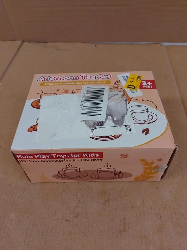 Aoleva Pretend Play Kitchen Accessories Children Tea Set Toy Play 3+ New